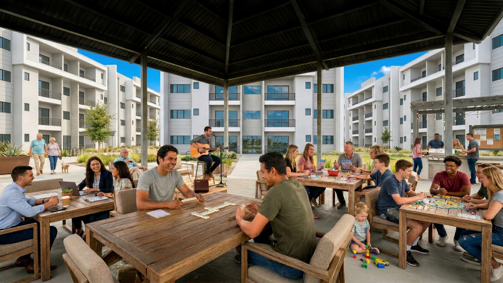 Social Area at Vista Lomas