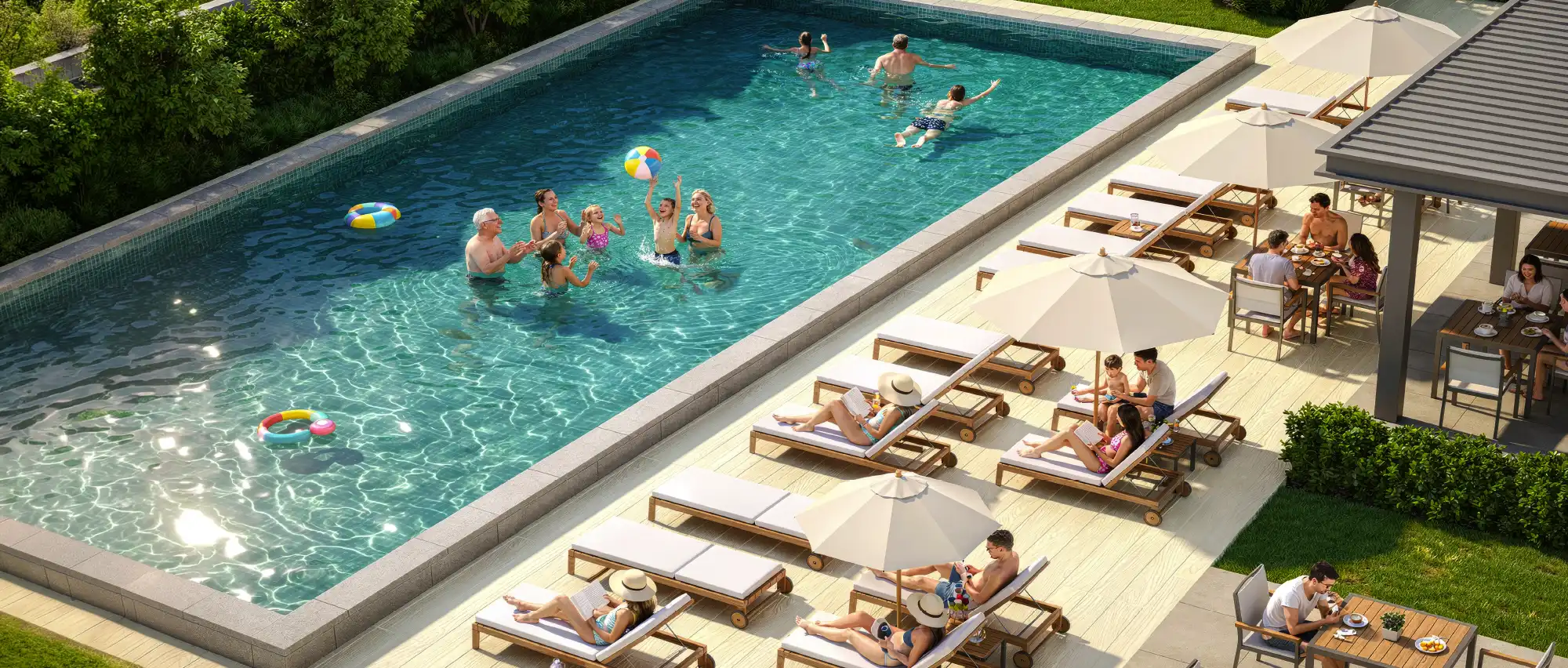 Social gathering space at Vista Lomas